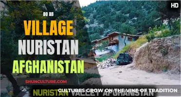 The Mystique of Afghanistan's Ab-e-Village: A Nuristan Enclave