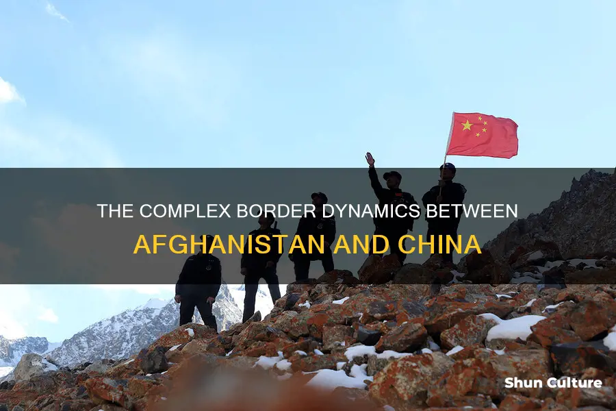 do afghanistan and china share a border