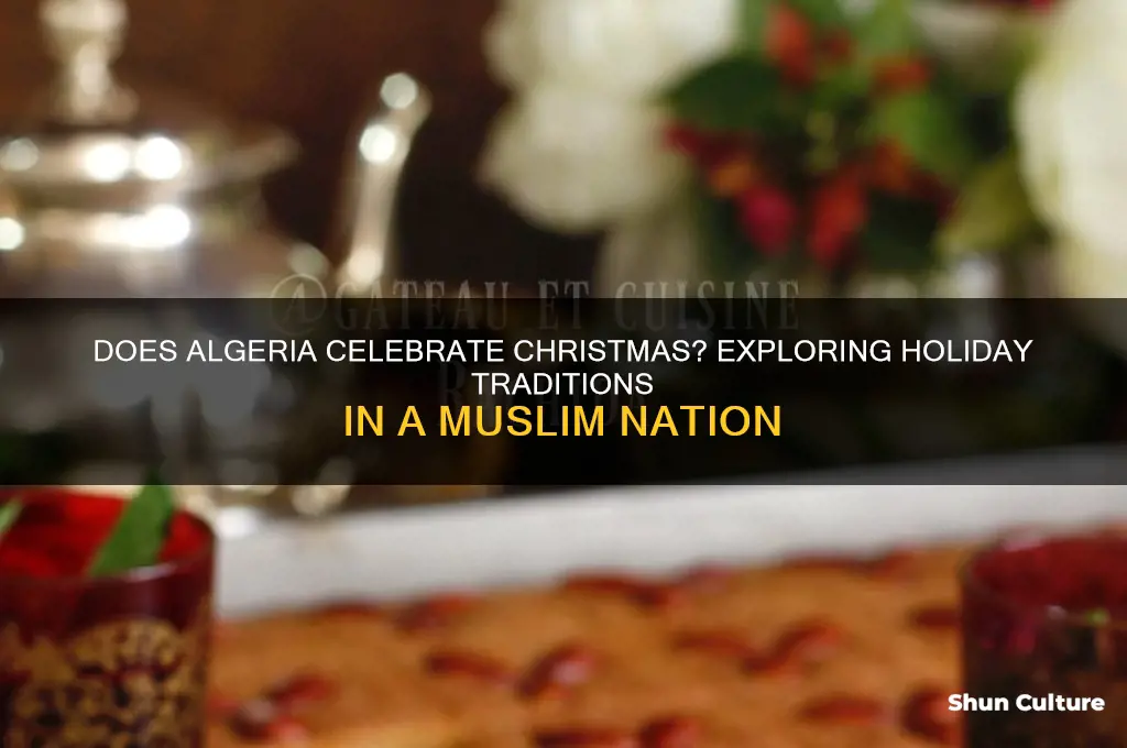 do algeria celebrate christmas