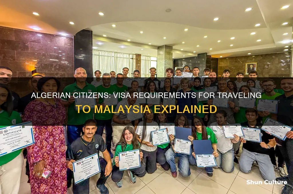 do algerian need visa to malaysia