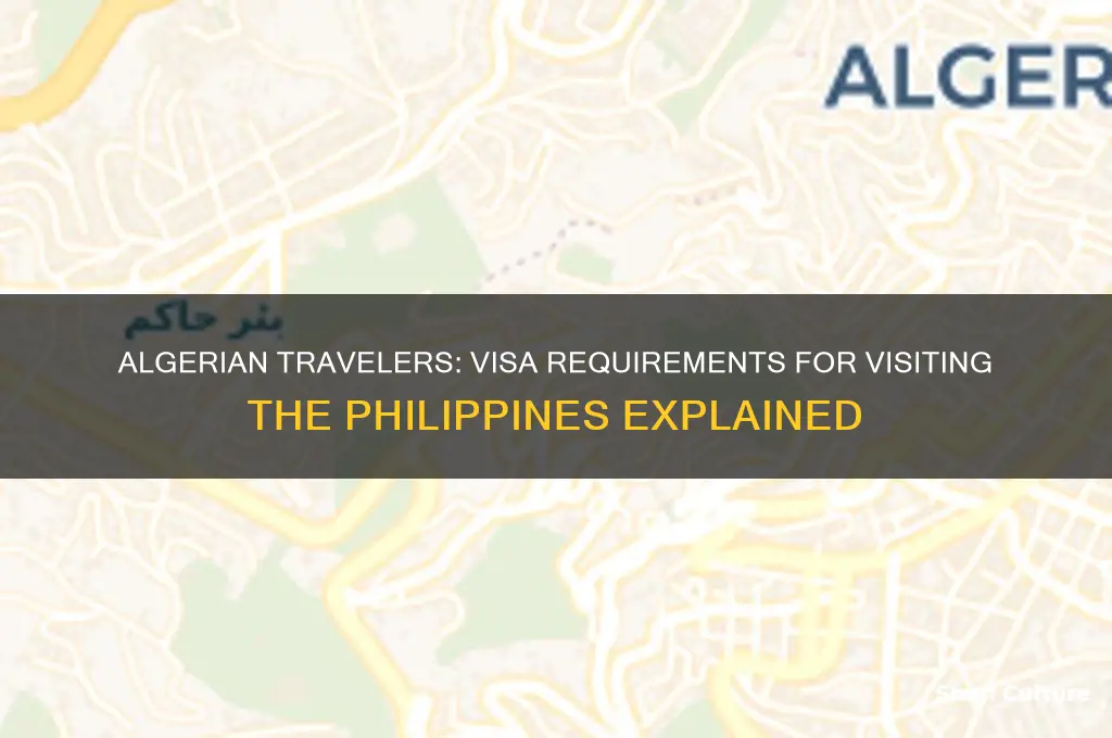 do algerian need visa to philippines