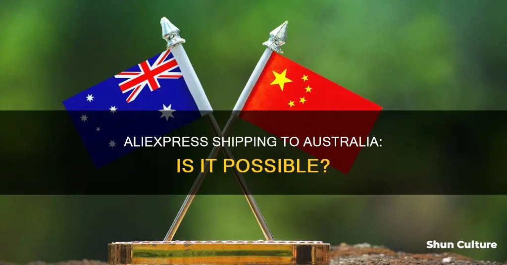 do aliexpress ship to australia