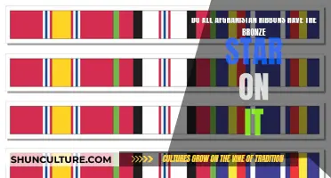 **The Bronze Star: A Symbol of Honor on Afghanistan Service Ribbons** 