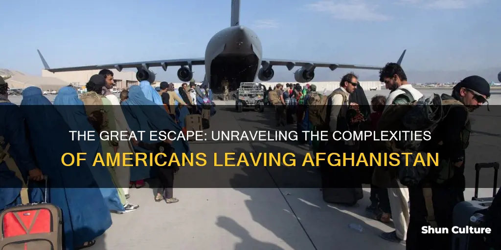 do americans have to pay to get out of afghanistan