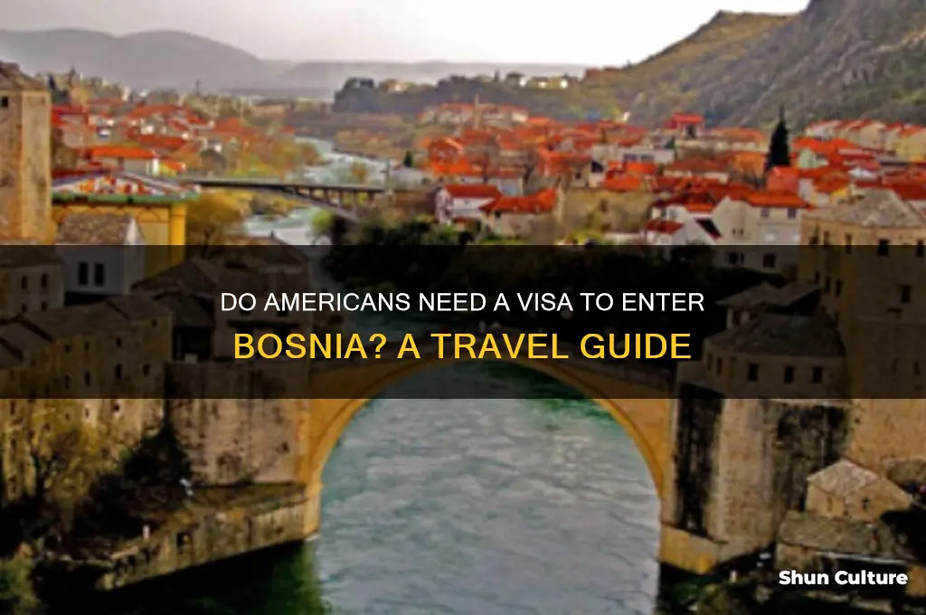 do americans need visa to enter bosnia