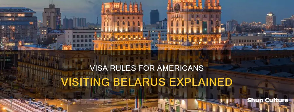 do americans need vosa to belarus