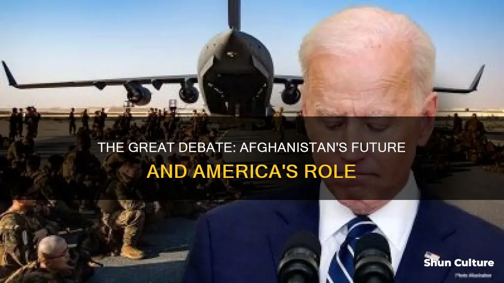 do americans think we should leave afghanistan