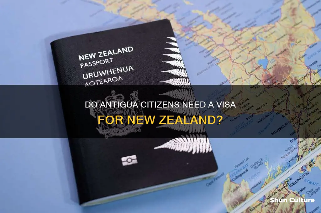 do antigua citixens need a visa for new zealand