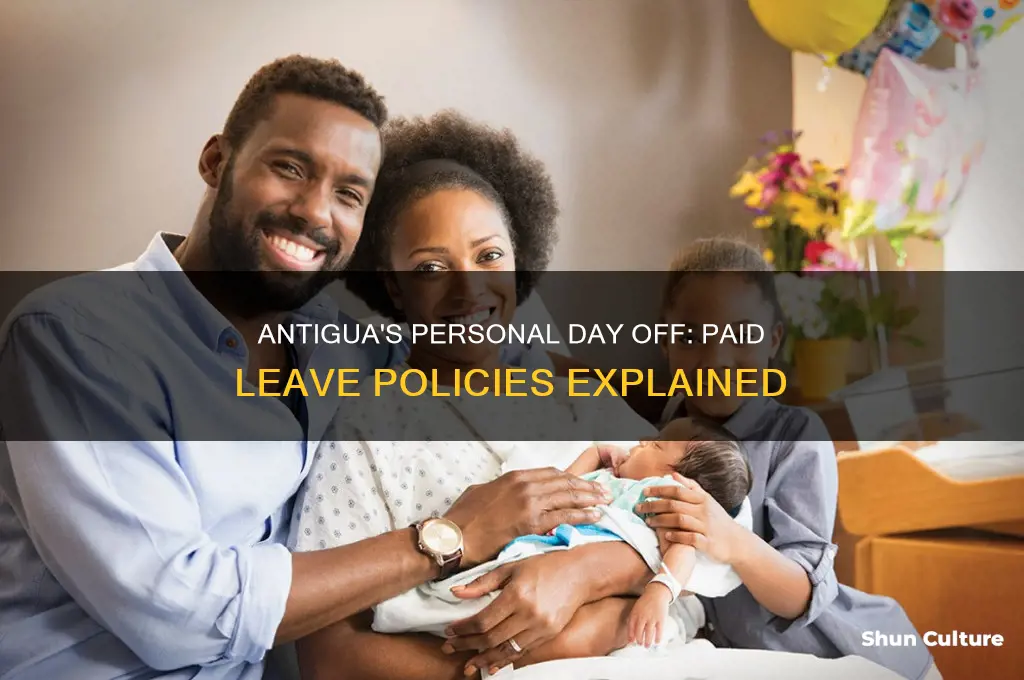 do antigua get paid for personal day off