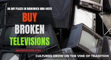 Brunswick, OH: Where to Sell Broken TVs