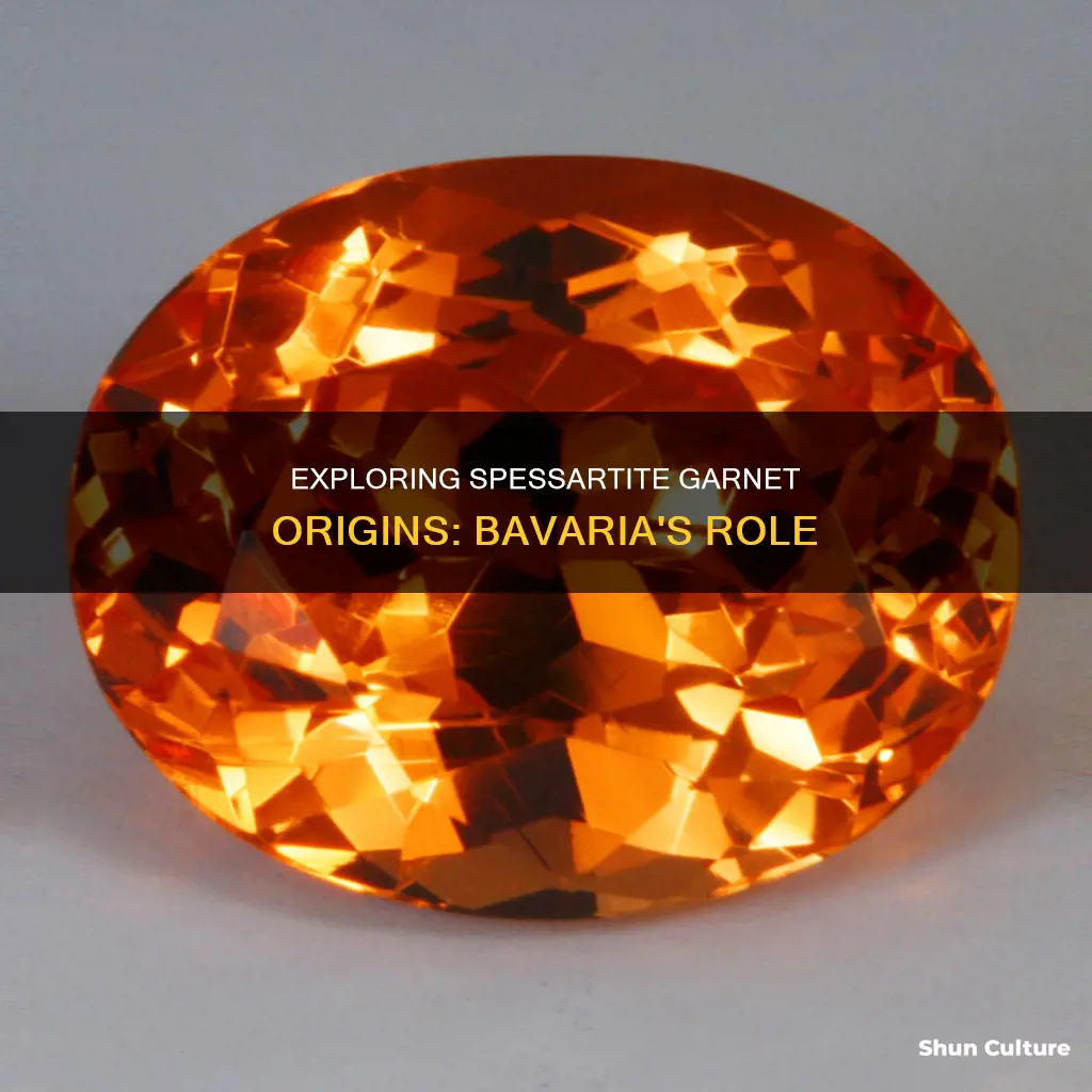 do any spessartite garnet still come from bavaria