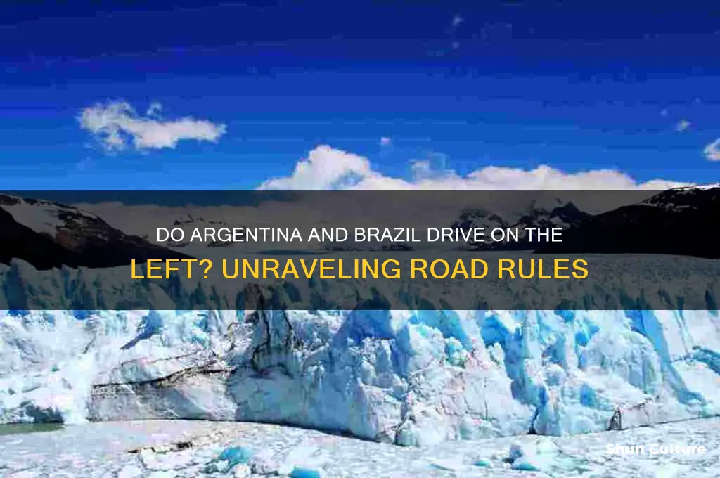 do argentina and brazil drive on the left