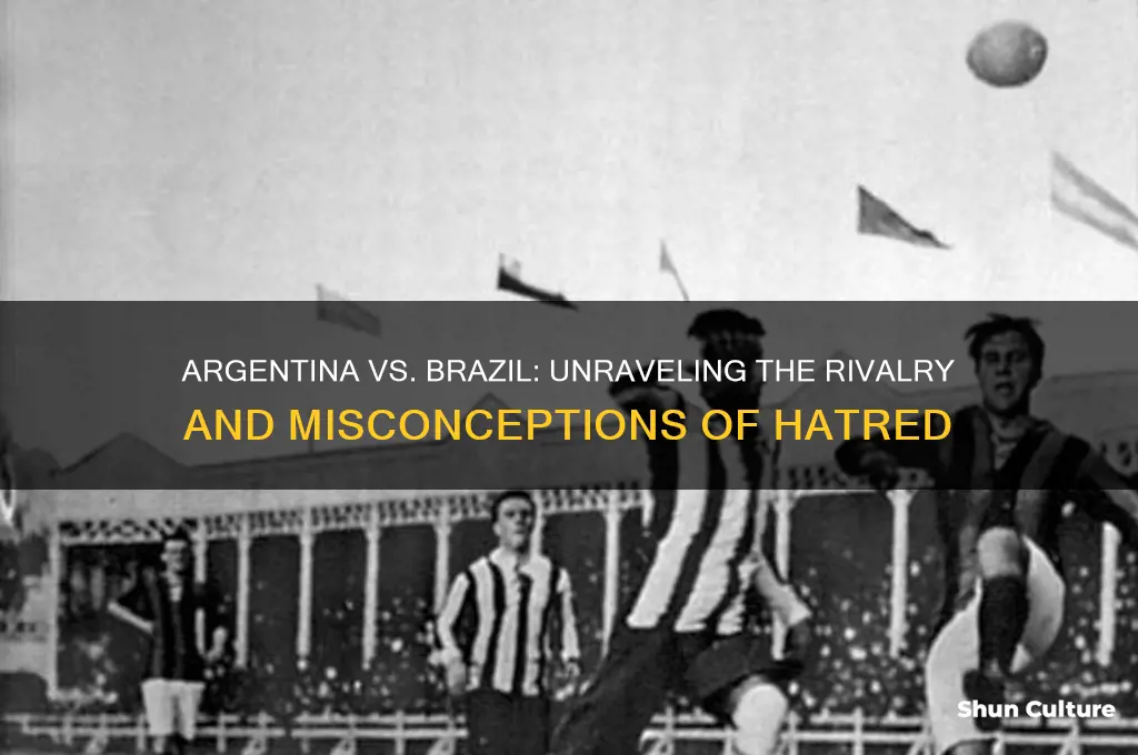 do argentina and brazil hate each other