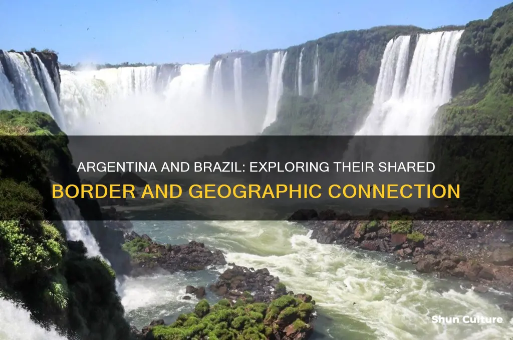 do argentina and brazil share a border