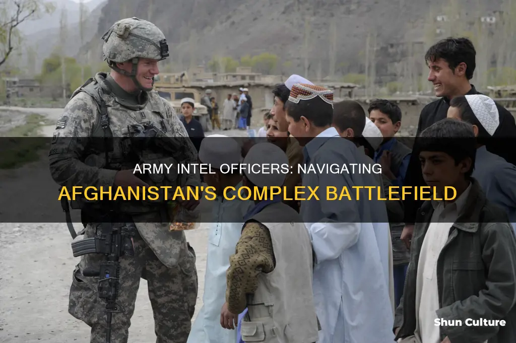 do army intel officers in afghanistan carry arms and fight