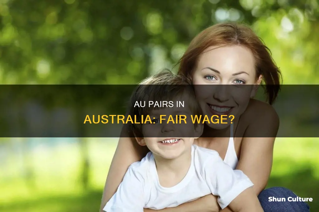 do au pairs in australia make at least minimum wage