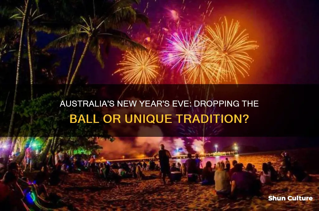 do australia drop a ball on new years