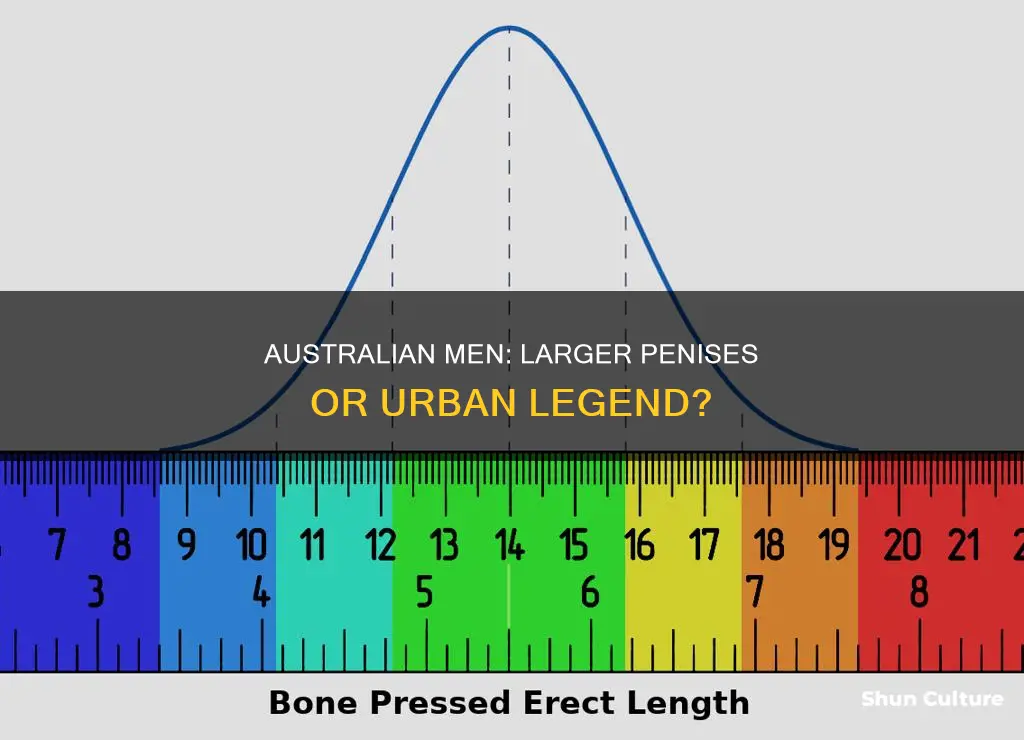 do australian men have larger penis size
