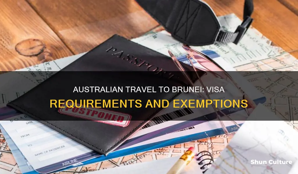 do australian need visa for brunei