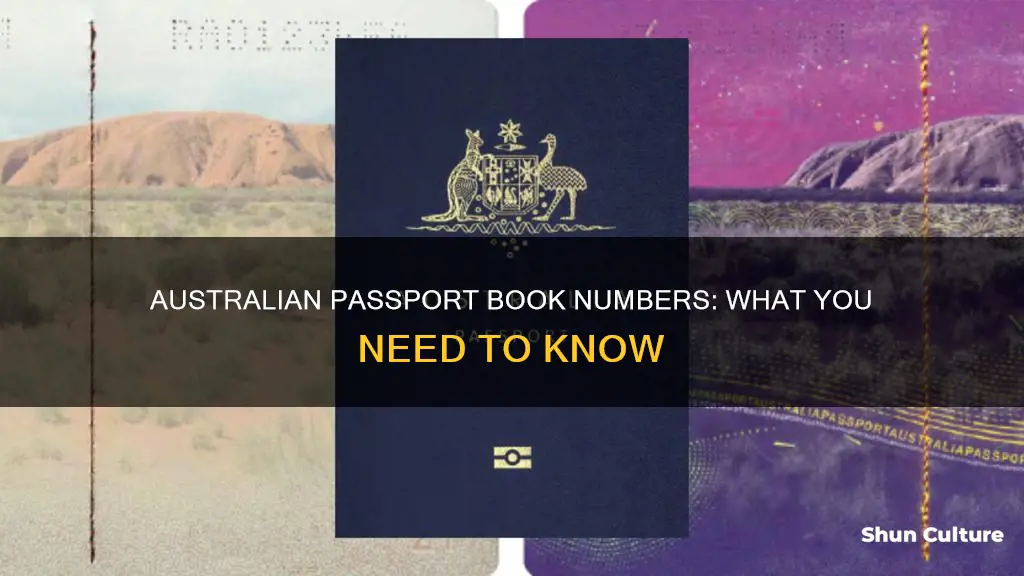 do australian passports have a passport book number
