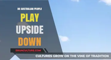 How Australians Play: Upside Down or Right-Side Up?