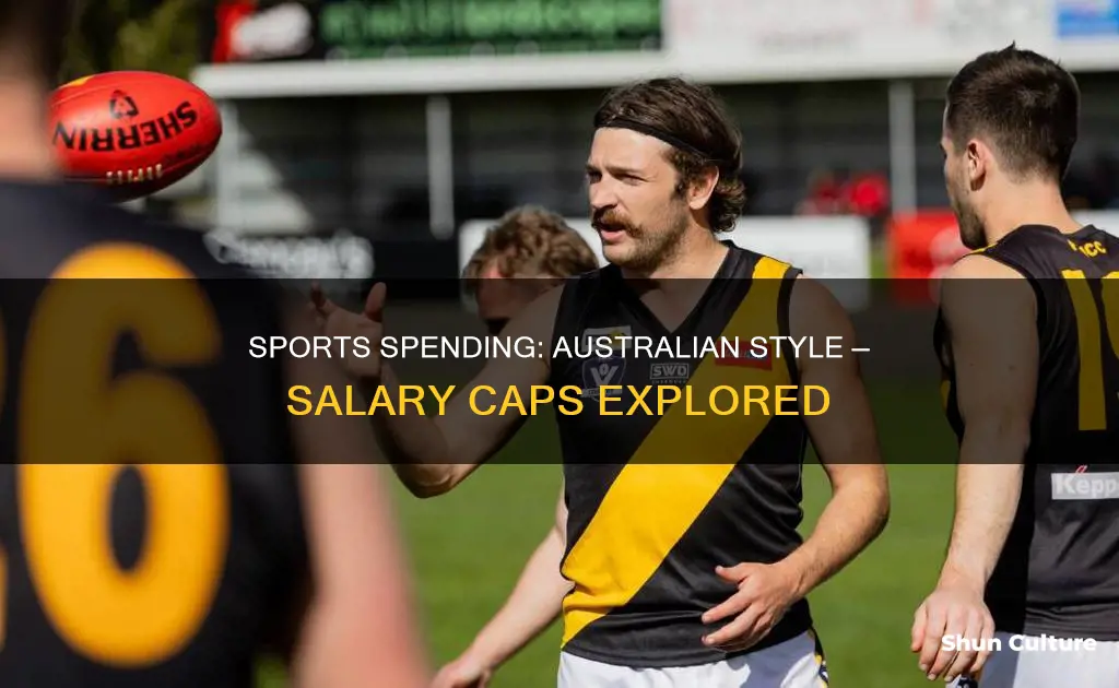 do australian sports have a money cap