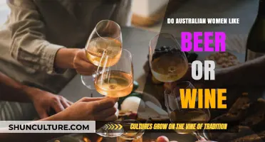Australian Women's Drink Preferences: Beer or Wine?