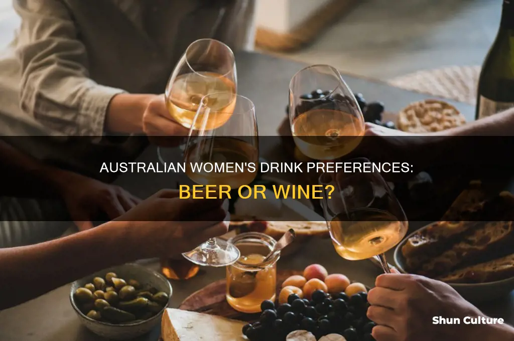 do australian women like beer or wine