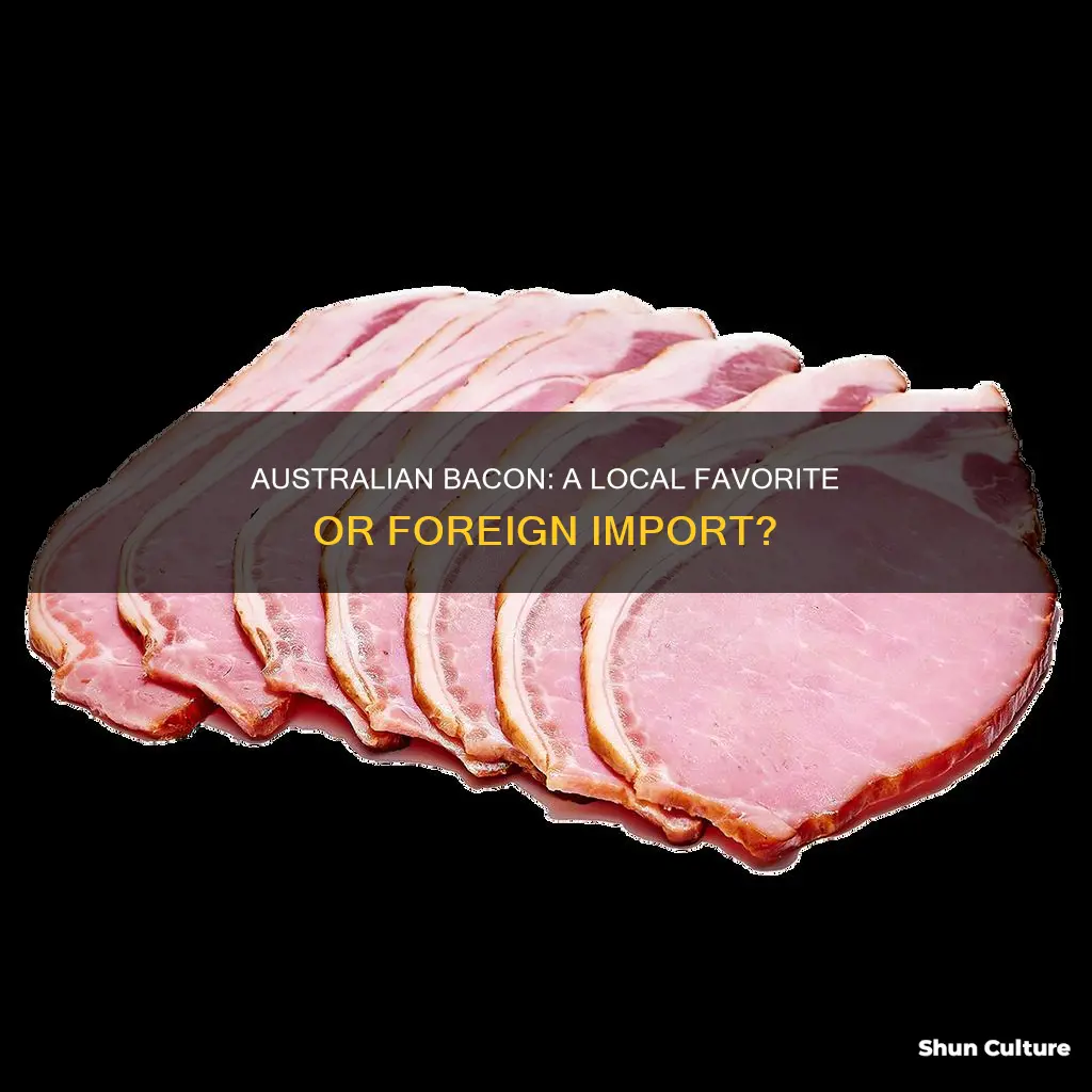 do australians eat australian bacon