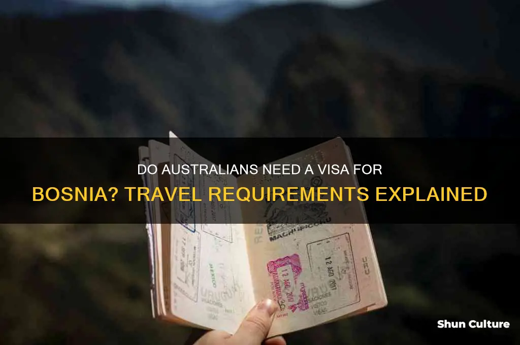 do australians need a visa for bosnia