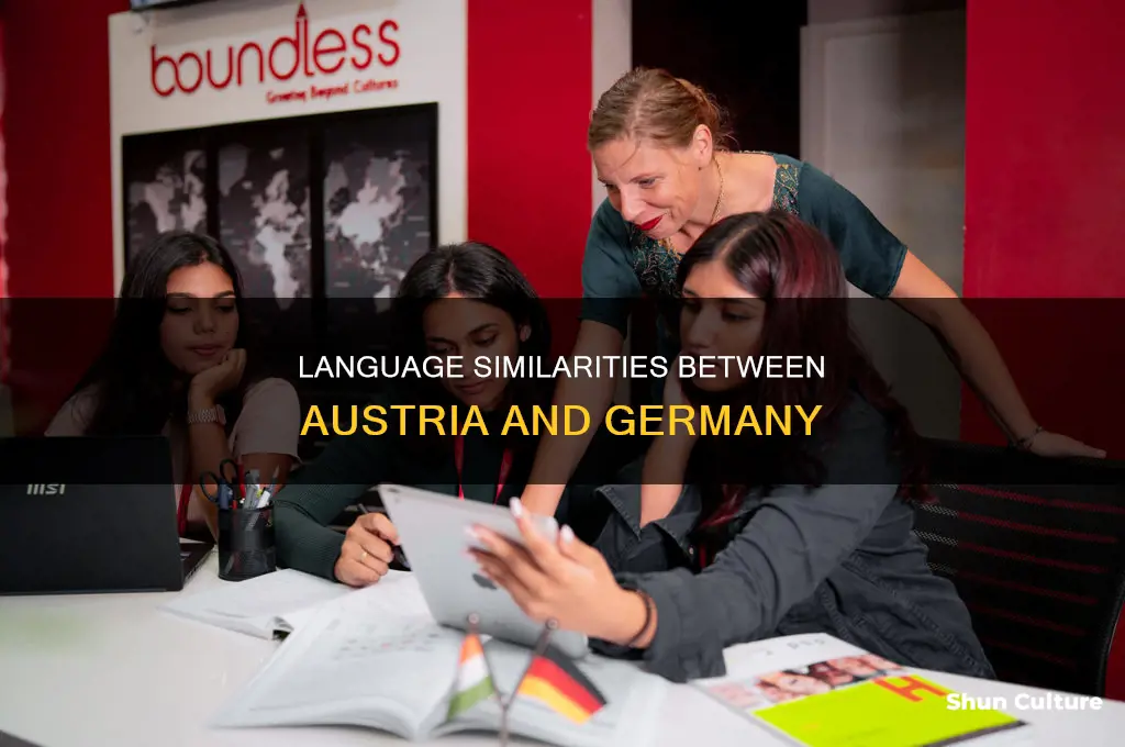 do austria and germany speak the same language