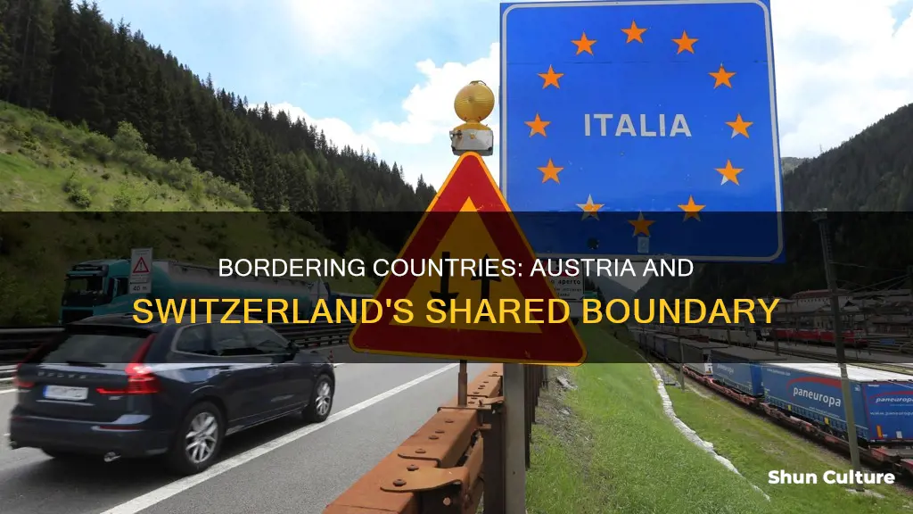 do austria and switzerland share a border