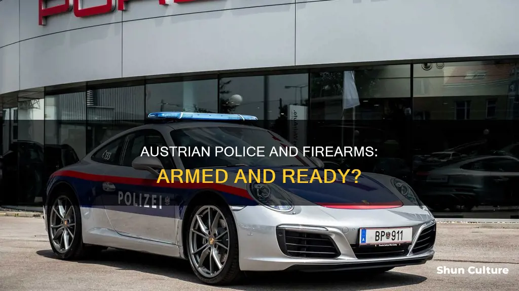 do austria police carry guns