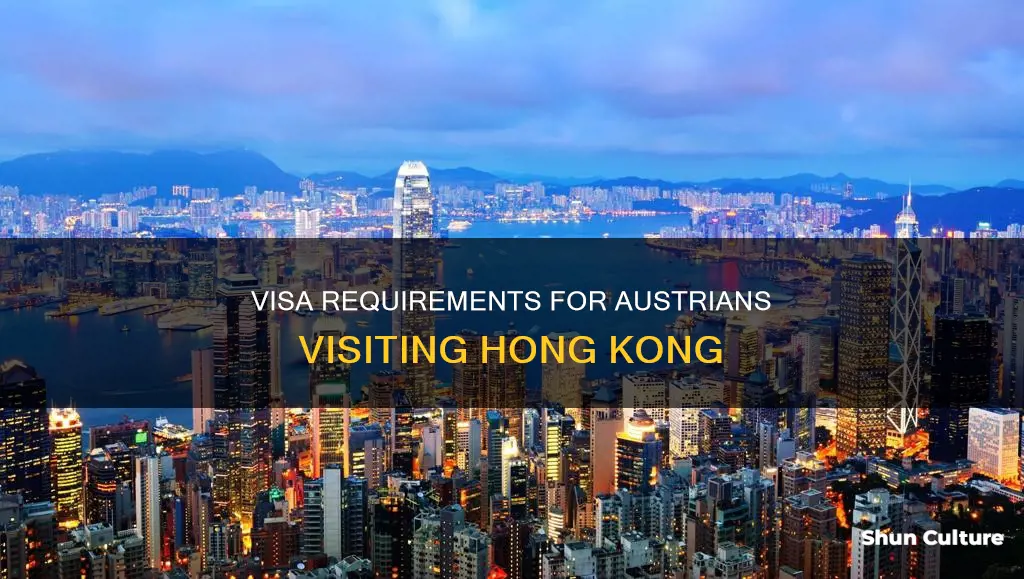 do austrian citizens need visa for hong kong