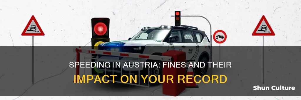 do austrian speeding fines affect record