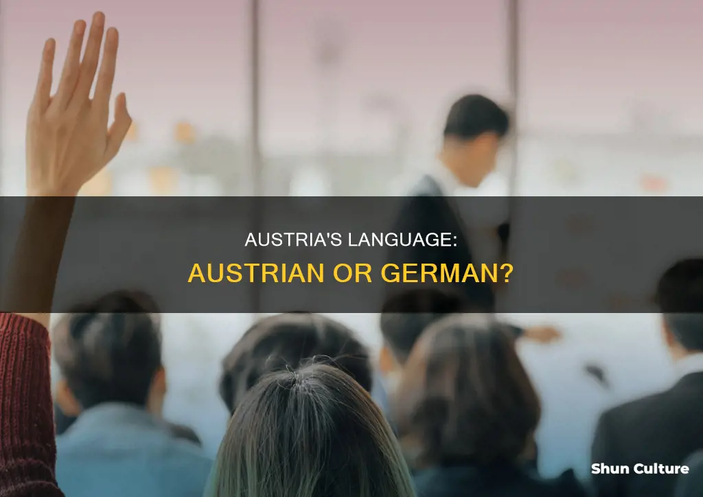 do austrians speak austrian