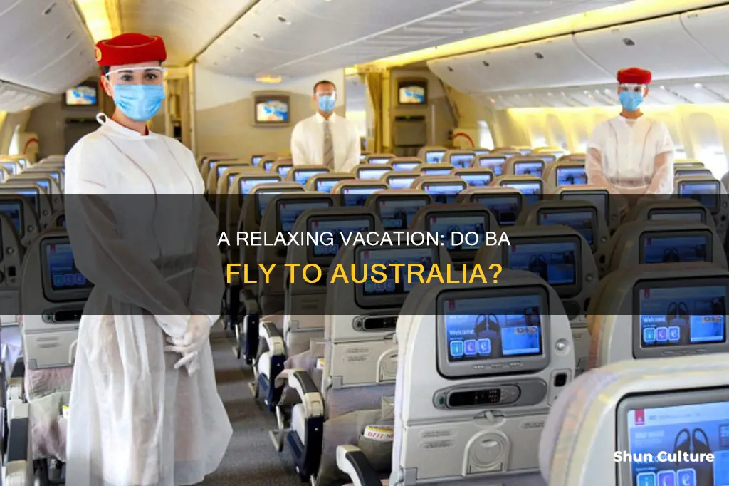 do ba fly to australia