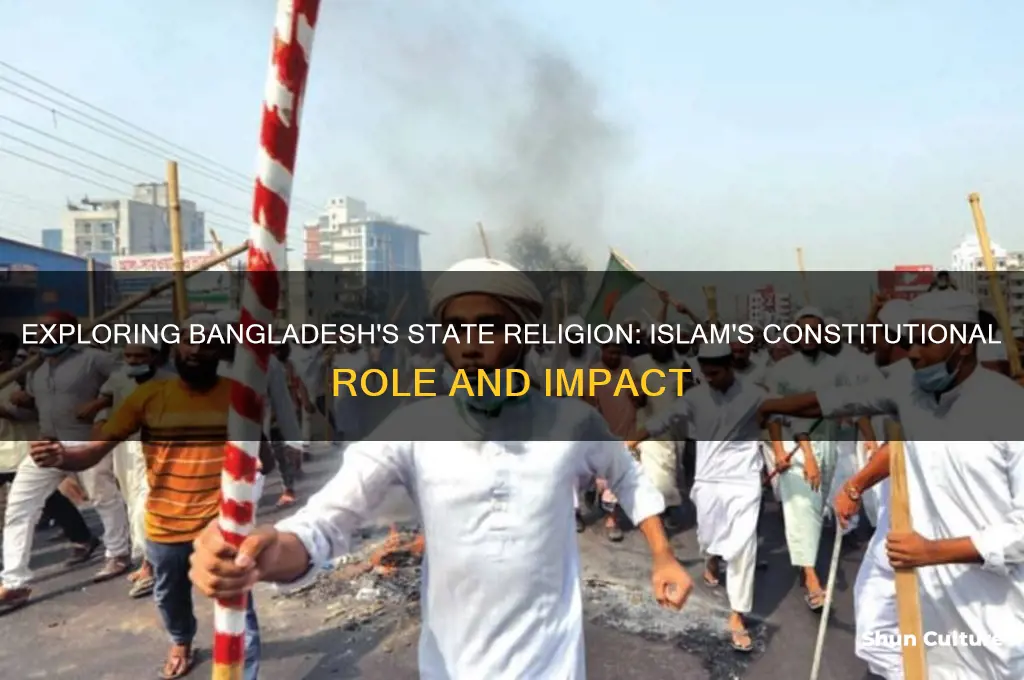 do bangladesh has a state religion