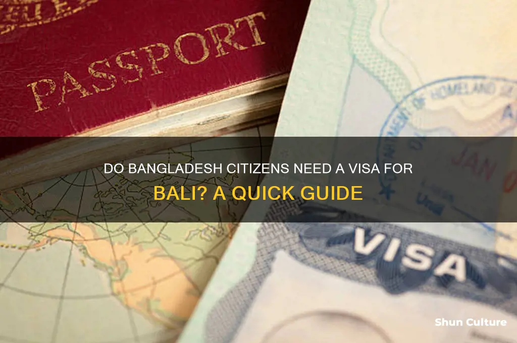 do bangladesh need visa for bali