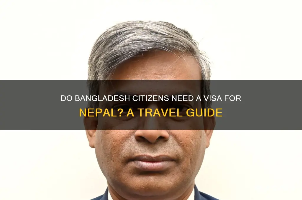 do bangladesh need visa for nepal