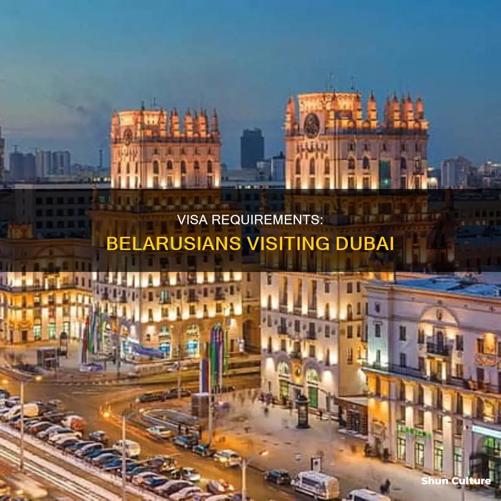 do belarus need visa to dubai