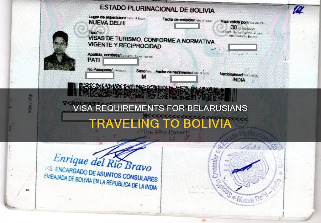 do belarusian citizens need visa to bolivia