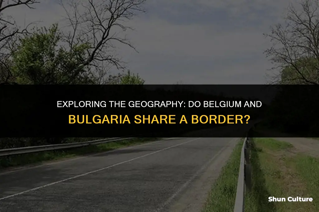 do belgium and bulgaria share a border