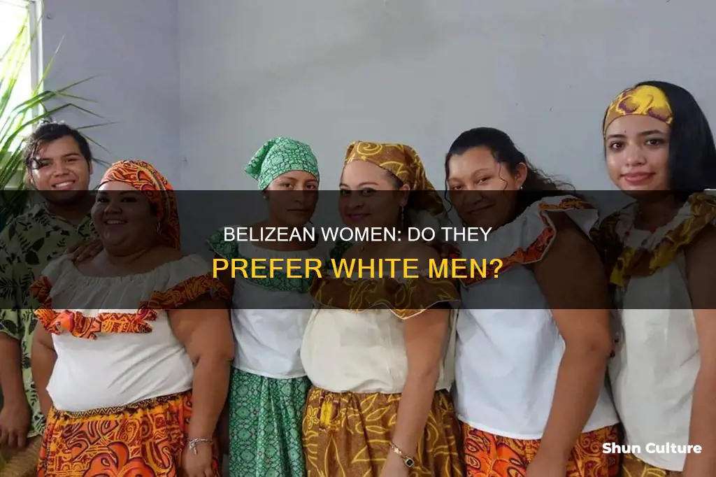 do belize women like white men