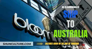Bloomingdales: Shipping to Australia?