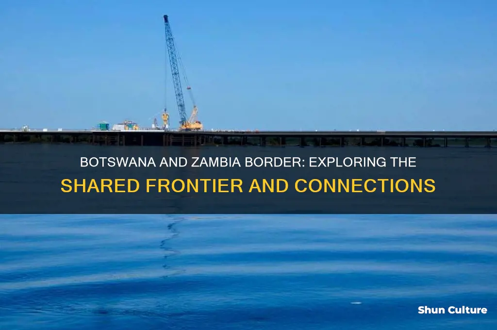 do botswana and zambia share a border