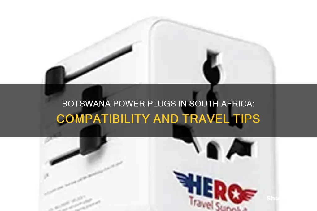 do botswana power plug workin south africa