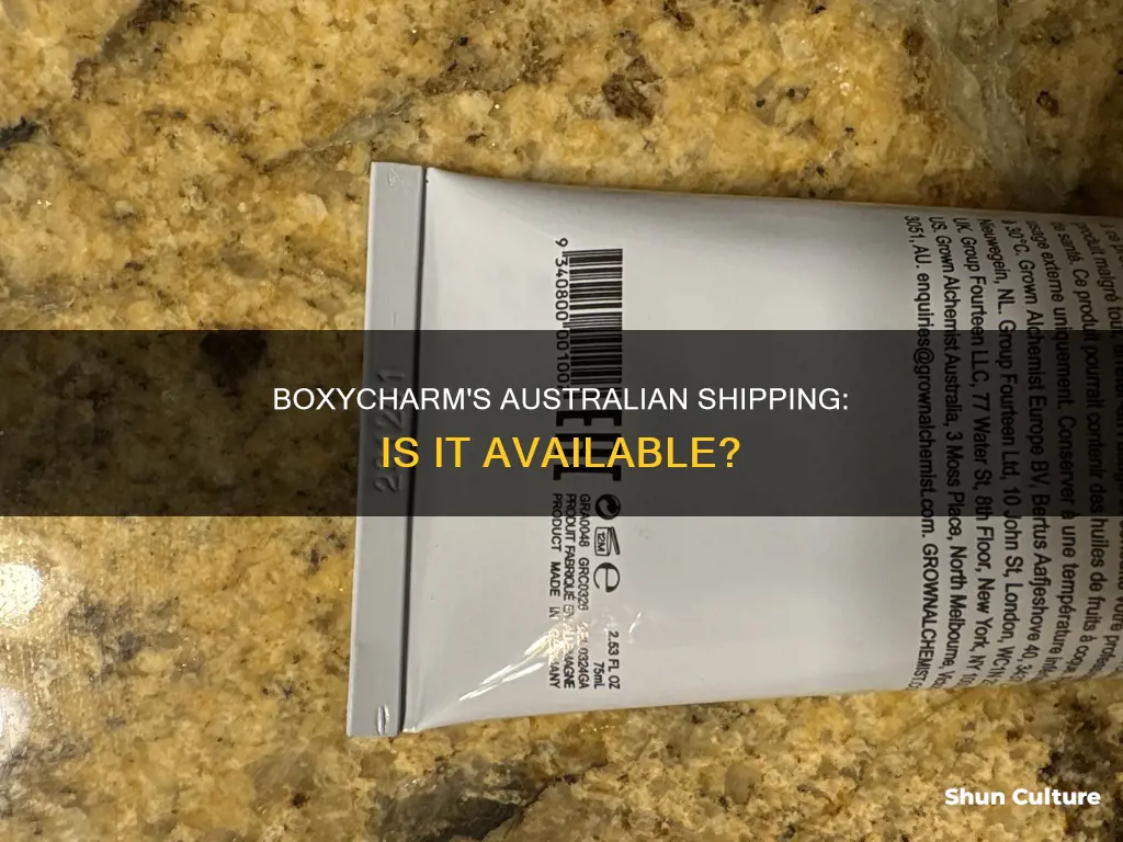 do boxycharm ship to australia