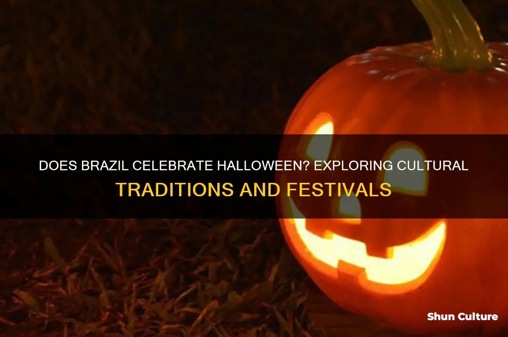 do brazil celebrate halloween