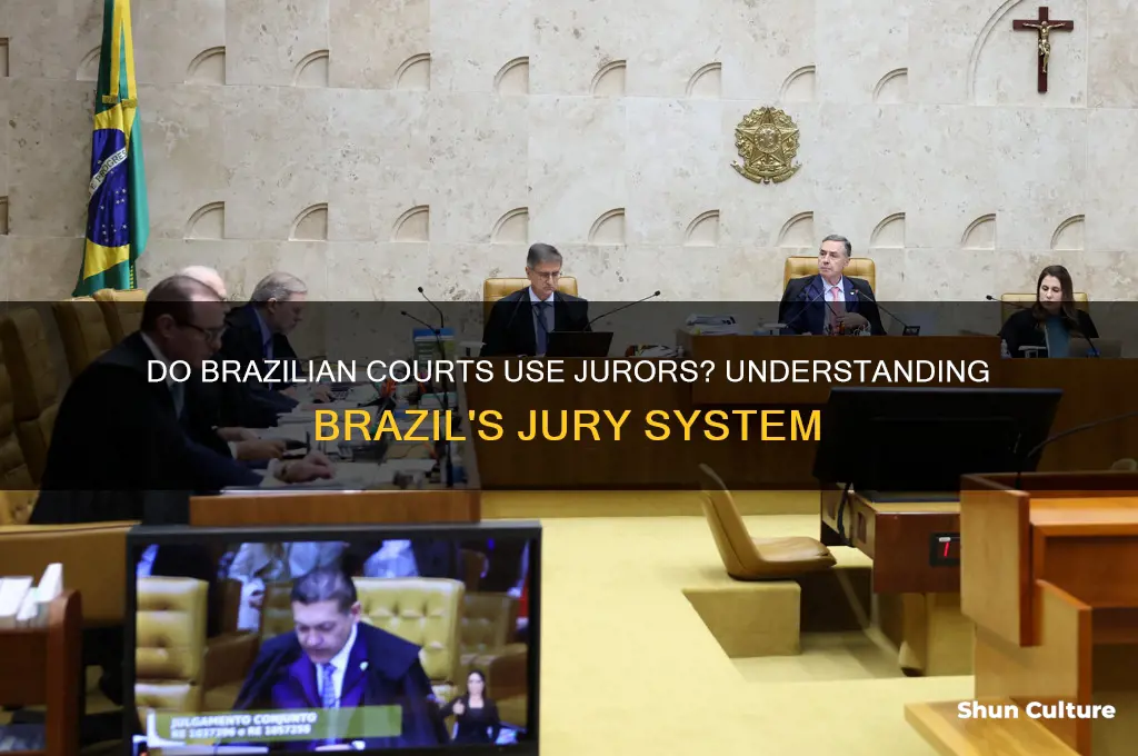 do brazil court have jurors